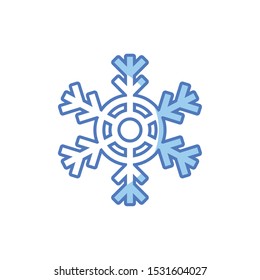 cute snowflakes on white background vector illustration design