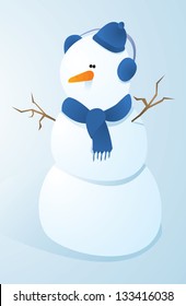 Cute Snowman