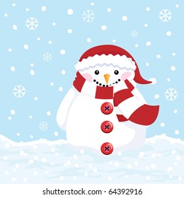 Cute Snowman