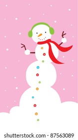 cute snowman