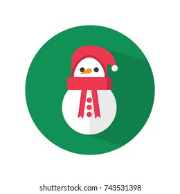 Cute Snowman Santa Hat