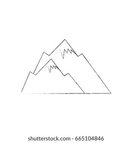 cute snowy mountains