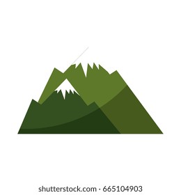 cute snowy mountains