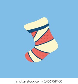 cute socks design vector illustration