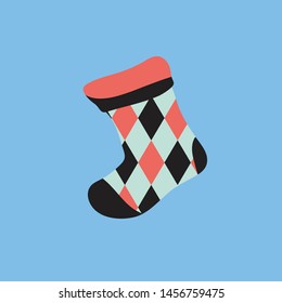 cute socks design vector illustration