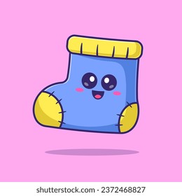Cute Socks Floating Cartoon Vector Icon Illustration. Holiday
Object Icon Concept Isolated Premium Vector. Flat Cartoon
Style
