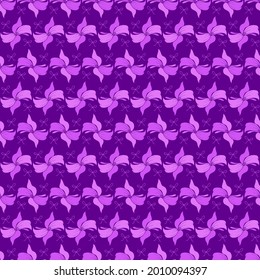 Cute soft romantic bowknots seamless pattern. Pretty flat bows abstract endless texture for fabric, textile, cosmetics, package, stationery, wrapping paper, background. Cheerful festive doodle design.