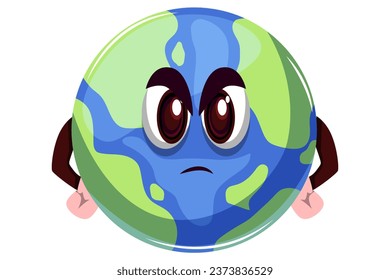 Cute Solar System Character Design Illustration