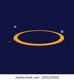 Cute Space Illustration Vector Design