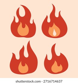 Nettes Funkenclipart-Bündel. Vektorgrafik