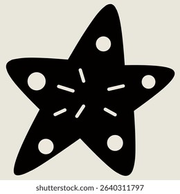 Cute sparkle and star doodles in black silhouette style. Ideal for decorative projects, scrapbooking, kids crafts, stickers, and digital prints. Fun and minimal star icons.