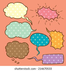 cute speech bubble