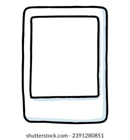 cute speech bubble hand drawn