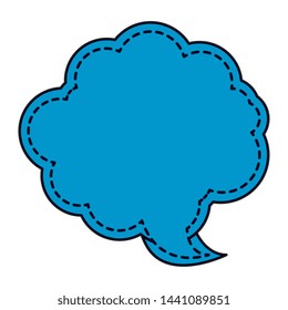 cute speech bubble message icon