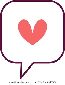 Cute speech bubble so cute for your design.