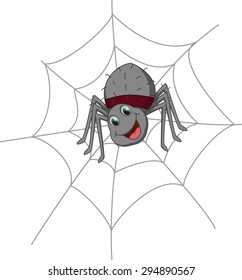cute spider cartoon