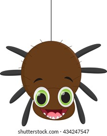 Cute spider cartoon