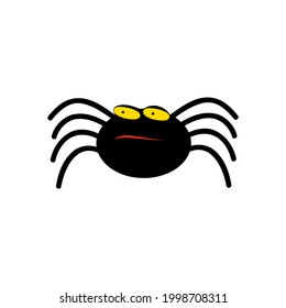 Cute Spider Halloween character - Vector. funny spider for you design