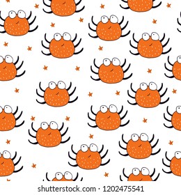 Cute Spider halloween pattern