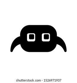 Cute spider icon . Flat design vector illustration