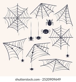 cute spider illustration for halloween