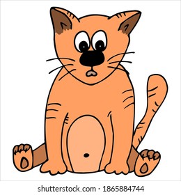 Cute and spotted dog - vector