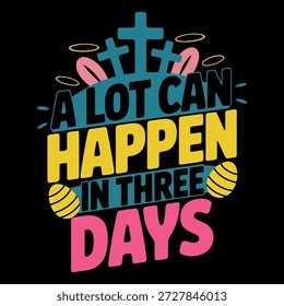 Netter Frühling Ostern Funny Retro Ostern Bunny T-Shirt Design