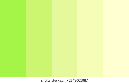 Cute Spring Grass Growing Color Palette