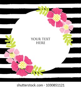 cute spring template design