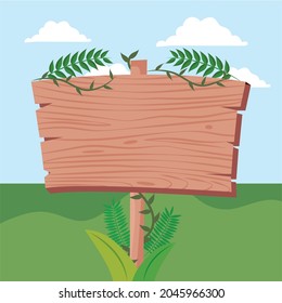 cute square poster over grass
