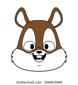 Cute squirrel cartoon