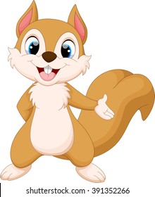 Cute Squirrel Cartoon