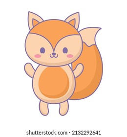 cute squirrel design over white
