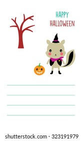cute squirrel happy halloween tag