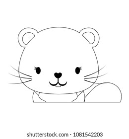 cute squirrel icon