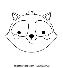 cute squirrel icon