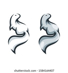 cute squirrel icon logo ready to use