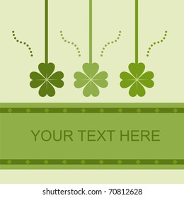 cute st. patrick's day card