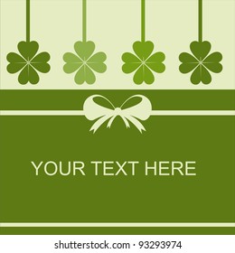 cute st. patrick's day card