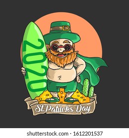 cute st patricks day character holiday