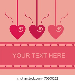 cute st. valentine's day card