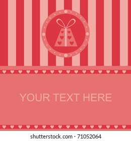 cute st. valentine's day presents frame