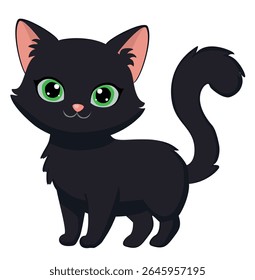 Cute Standing cat for Halloween decorations 