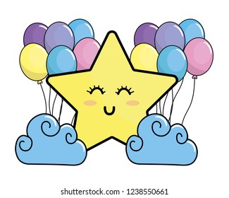 cute star cartoon