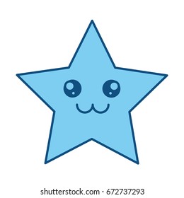 Cute star cartoon