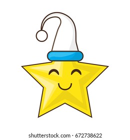 Cute star cartoon