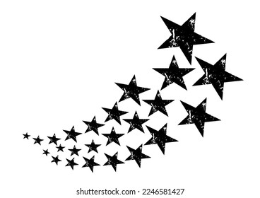 cute star pattern illustration design