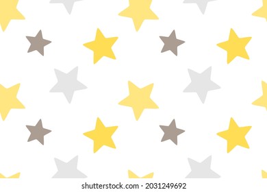 Cute Star Seamless Pattern Design
