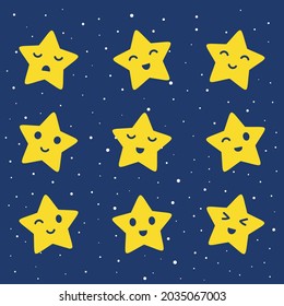 Patrón de estrellas pequeñas para los niños
