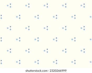 Cute stars seamless pattern design. Vector illustration. 